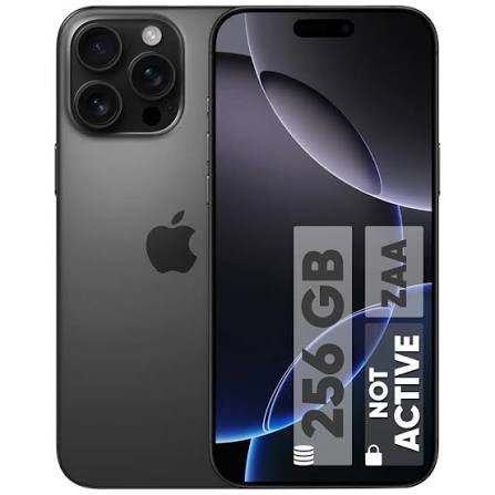موبایل آیفون ۱۶ پرومکس ۲۵۶ گیگ/ نات اکتیو